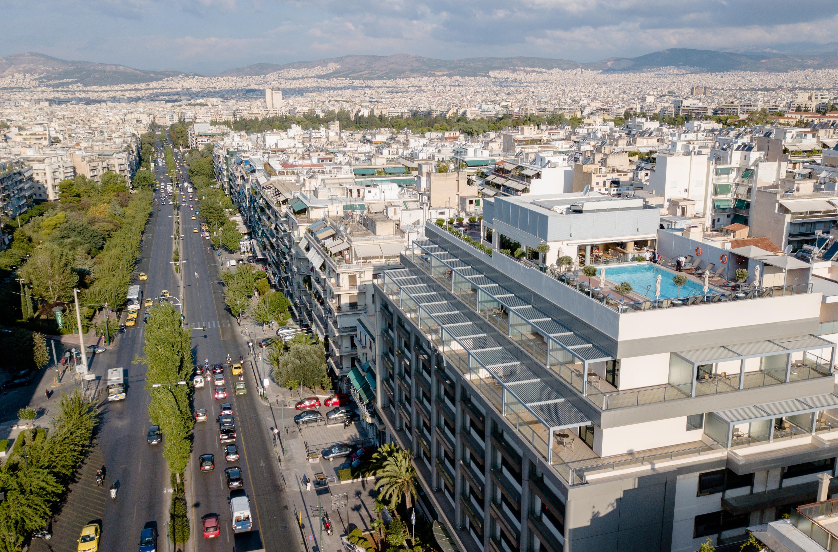 Athens Zafolia Hotel Atenas Exterior foto